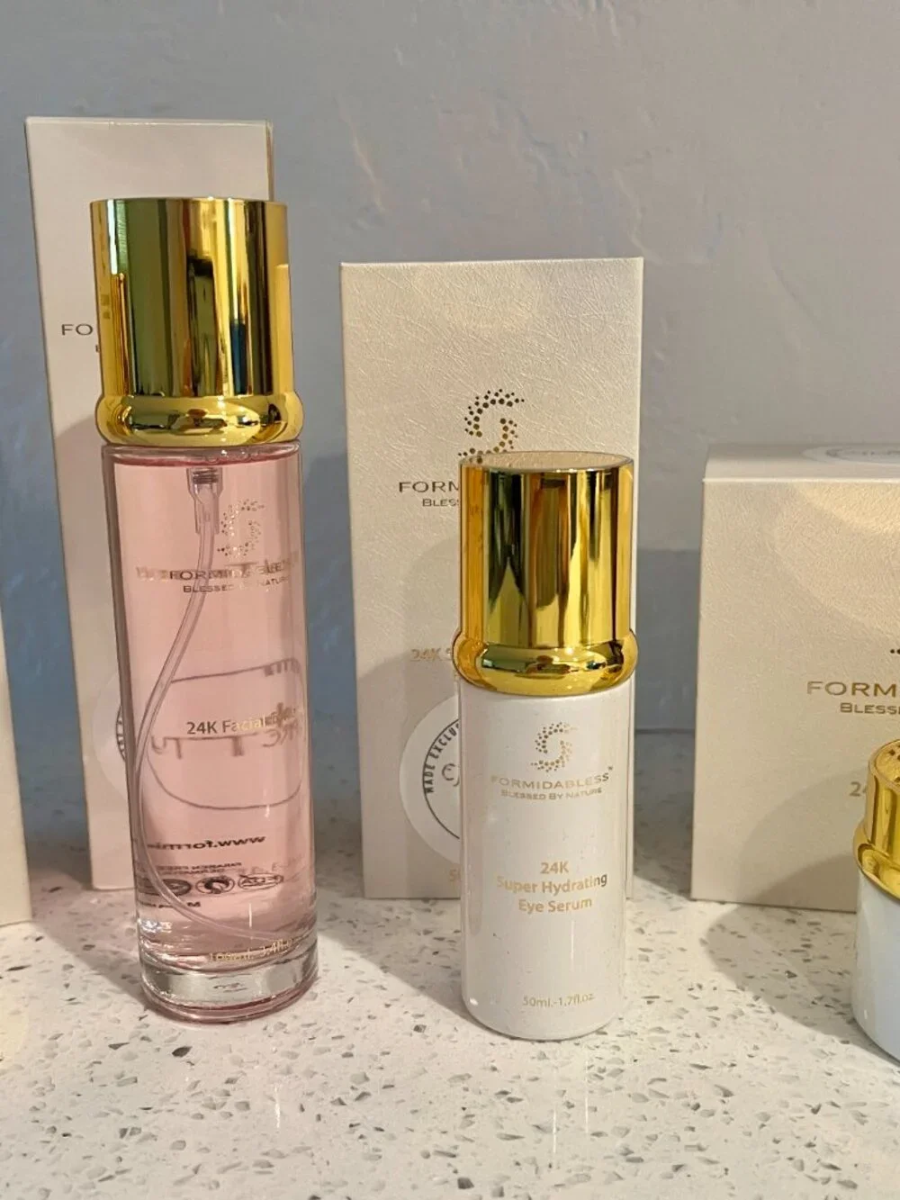 Formidabless 24K Luxury Skincare 4 Piece Set – New